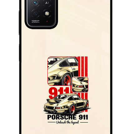 Classic Porsche 911 Redmi Note 11 Pro+ 5G Glass Case