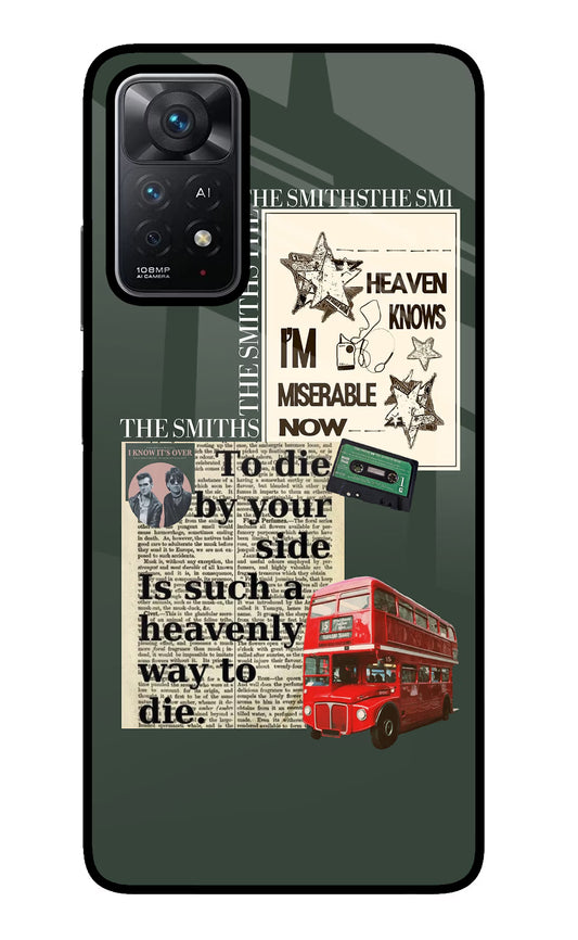 The Smiths Redmi Note 11 Pro+ 5G Glass Case