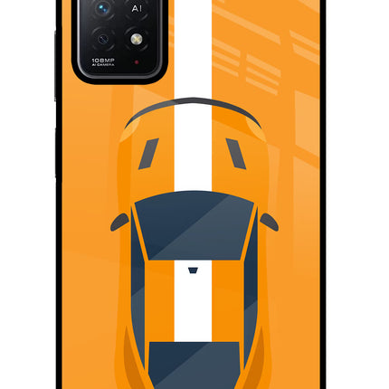 Highway Pursuit Redmi Note 11 Pro+ 5G Glass Case Back Cover by Casekaro