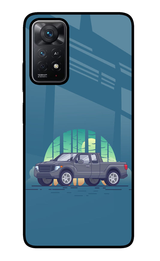 Retro Garage Vibe Redmi Note 11 Pro+ 5G Glass Case