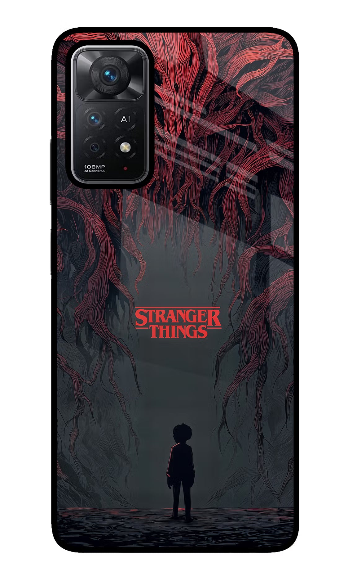 Ordinary Things Dark Side Redmi Note 11 Pro+ 5G Glass Case Back Cover by Casekaro