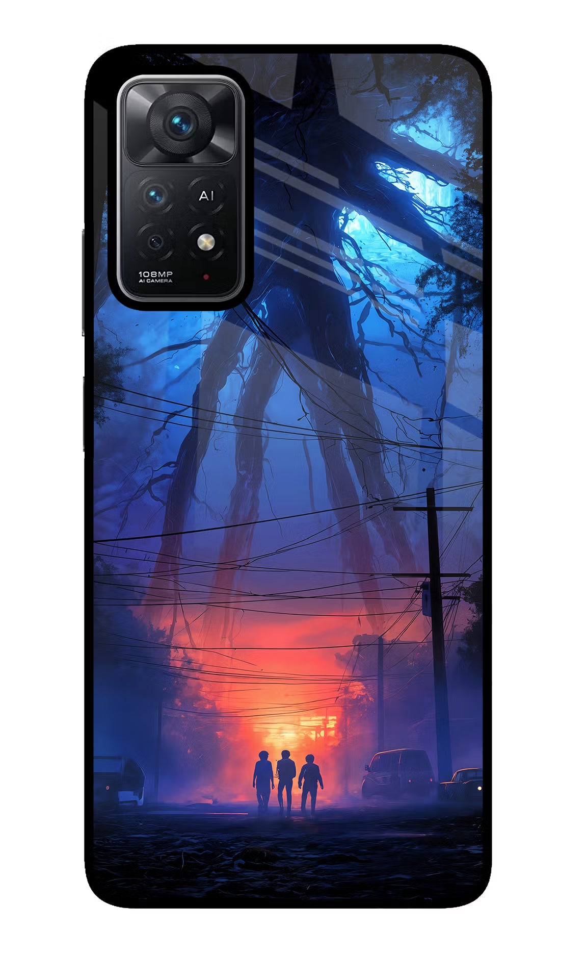 Ordinary Things Shadow Redmi Note 11 Pro+ 5G Glass Case Back Cover by Casekaro