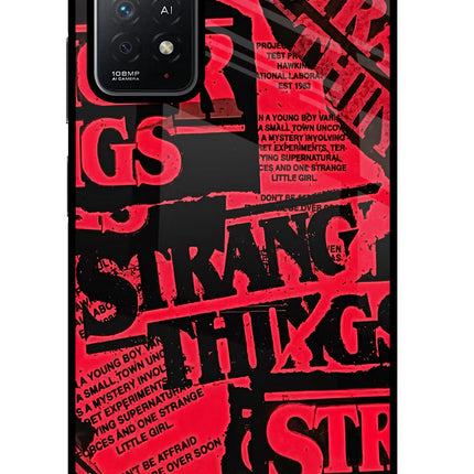 Ordinary Things Redmi Note 11 Pro+ 5G Glass Case Back Cover by Casekaro
