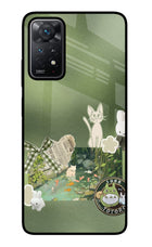 Aesthetic anime Redmi Note 11 Pro+ 5G Glass Case