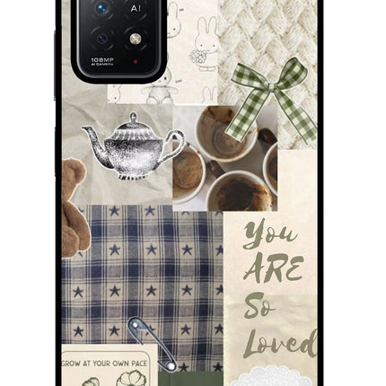 Cookie Redmi Note 11 Pro+ 5G Glass Case Back Cover by Casekaro