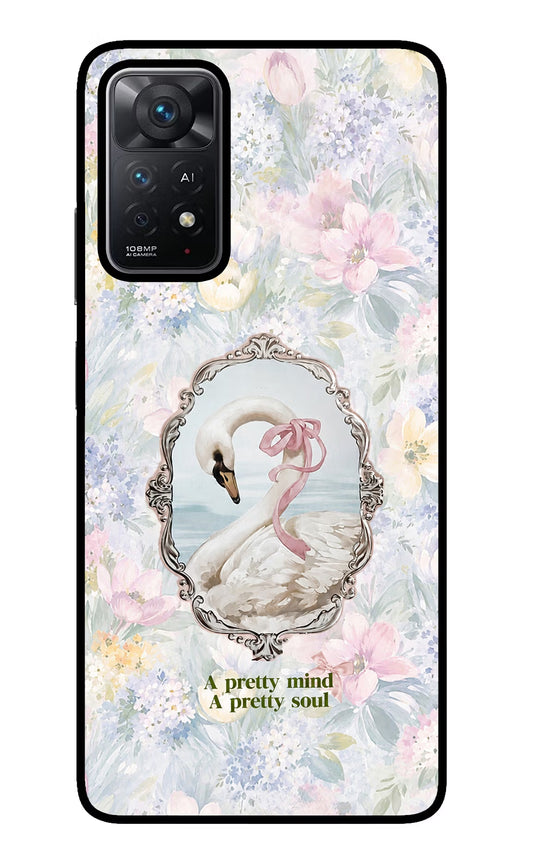 Pretty Mind Pretty Soul Redmi Note 11 Pro+ 5G Glass Case