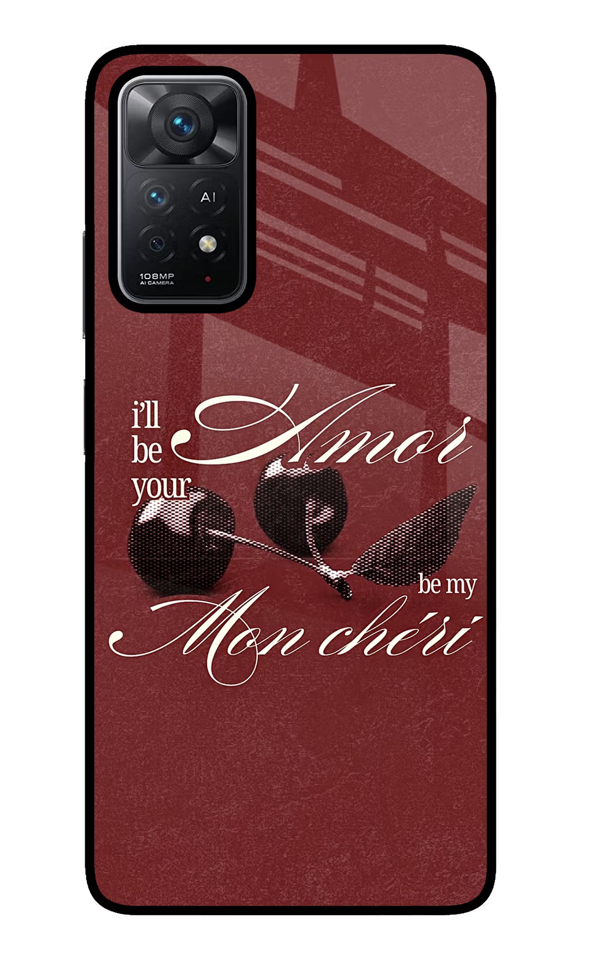 Velvet Cherry Redmi Note 11 Pro+ 5G Glass Case