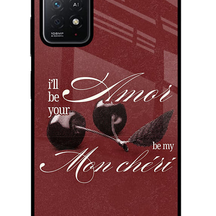 Velvet Cherry Redmi Note 11 Pro+ 5G Glass Case Back Cover by Casekaro