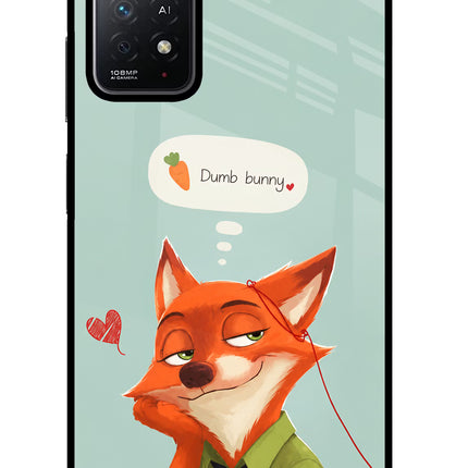 Nick Charm Redmi Note 11 Pro+ 5G Glass Case Back Cover by Casekaro
