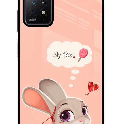 Judy Charm Redmi Note 11 Pro+ 5G Glass Case Back Cover by Casekaro
