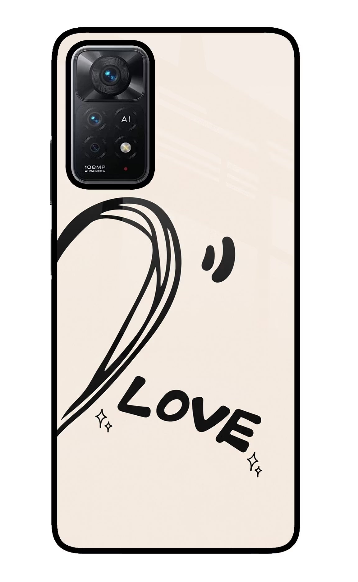 Soul Line Redmi Note 11 Pro+ 5G Glass Case