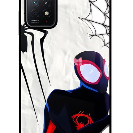 Miles Verse Redmi Note 11 Pro+ 5G Glass Case Back Cover by Casekaro