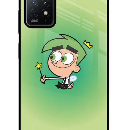 Cosmo Magic Redmi Note 11 Pro+ 5G Glass Case Back Cover by Casekaro