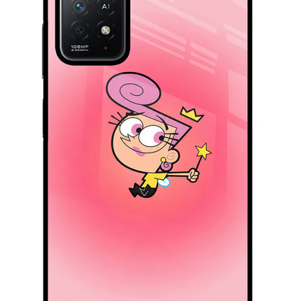 Wanda Magic Redmi Note 11 Pro+ 5G Glass Case Back Cover by Casekaro