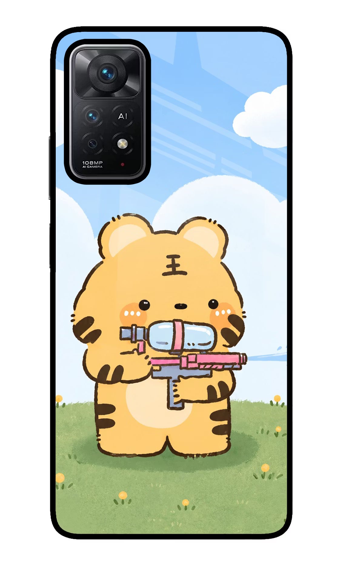 Tiger Treat Redmi Note 11 Pro+ 5G Glass Case