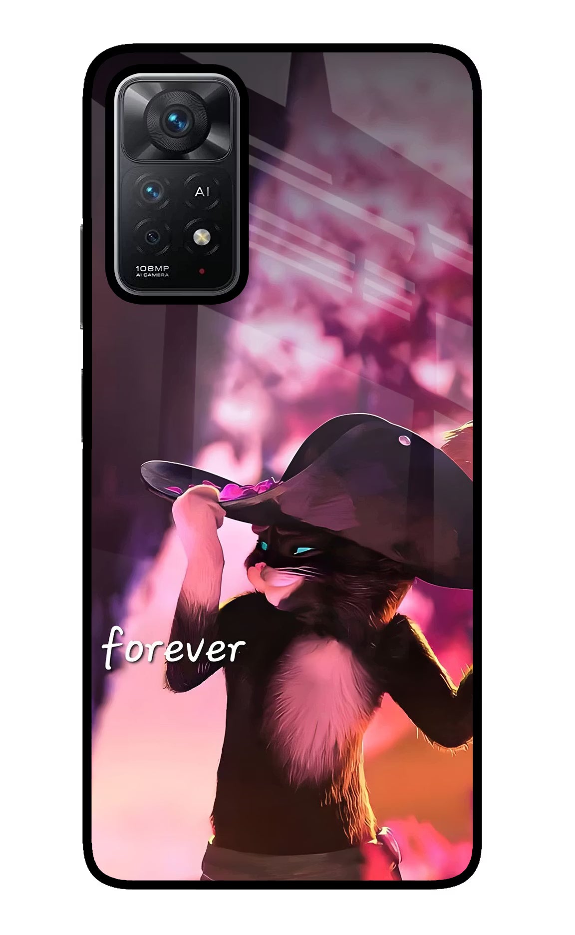 Forever Cat Redmi Note 11 Pro+ 5G Glass Case