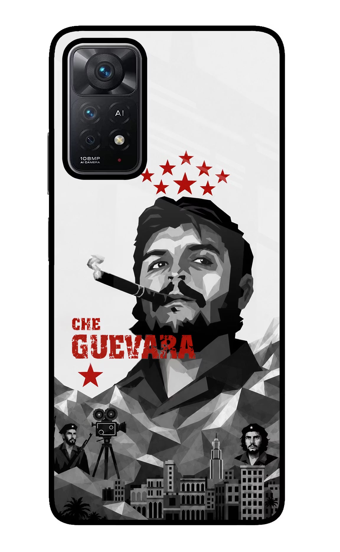 Che Guevara Iconic Redmi Note 11 Pro+ 5G Glass Case