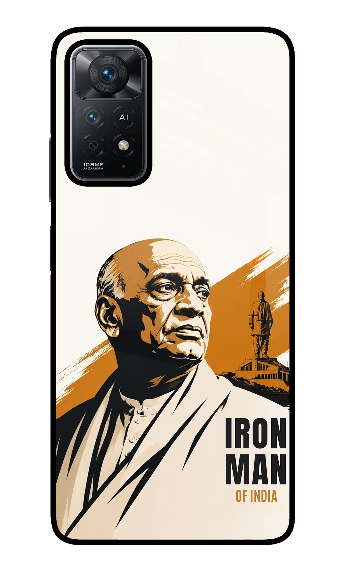 Chandrashekhar Azad Fearless Redmi Note 11 Pro+ 5G Glass Case