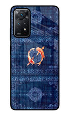 Koi Blue Redmi Note 11 Pro+ 5G Glass Case