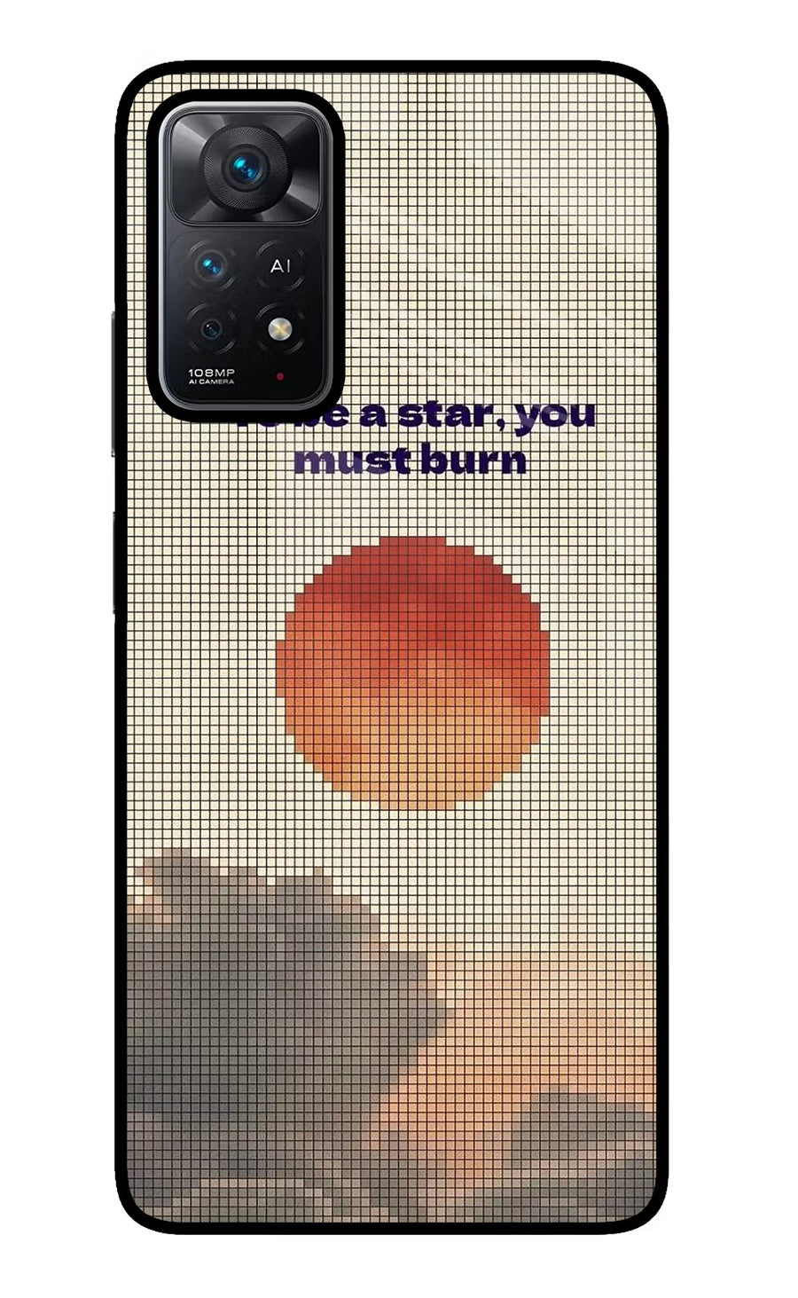 Pixel Sun Redmi Note 11 Pro+ 5G Back Cover, Glass case