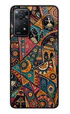 Folk Print Redmi Note 11 Pro+ 5G Glass Case