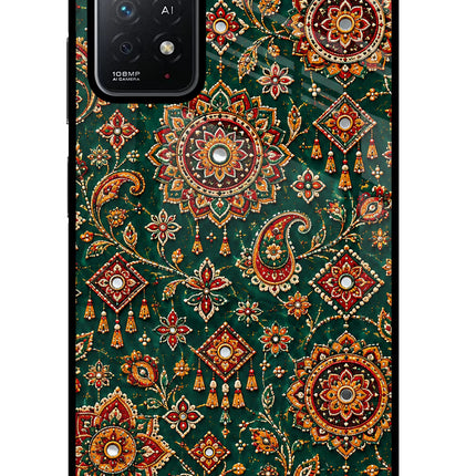 Green Pataka Redmi Note 11 Pro+ 5G Glass Case