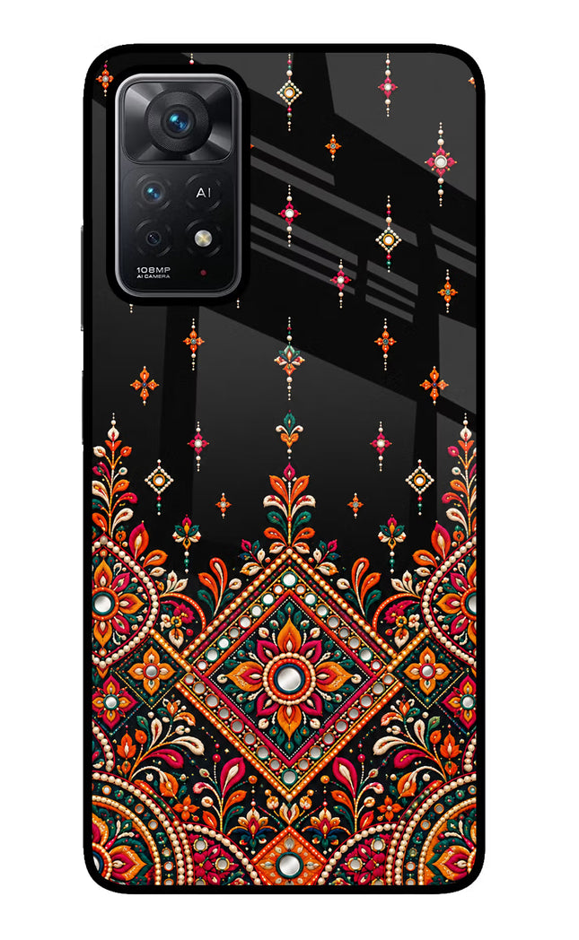 Noir Mehfil Redmi Note 11 Pro+ 5G Glass Case