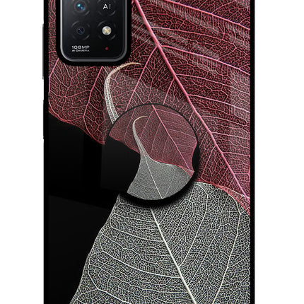 Leaf Pattern Redmi Note 11 Pro+ 5G Pop Case by Casekaro