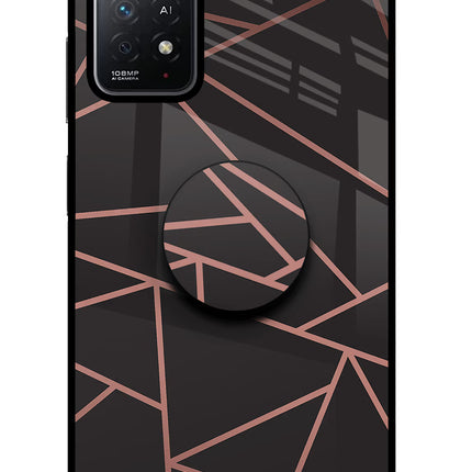 Geometric Pattern Redmi Note 11 Pro+ 5G Pop Case by Casekaro