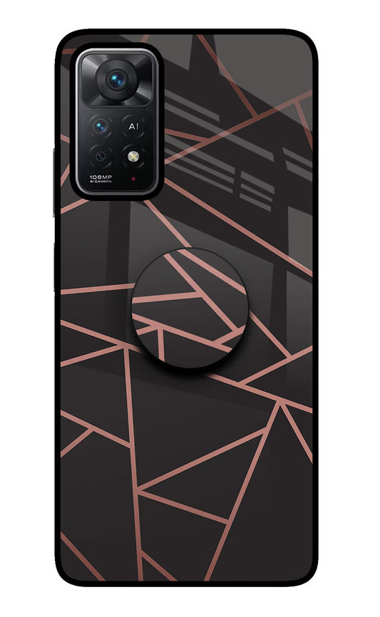 Geometric Pattern Redmi Note 11 Pro+ 5G Glass Case
