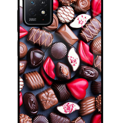Chocolates Redmi Note 11 Pro+ 5G Pop Case by Casekaro