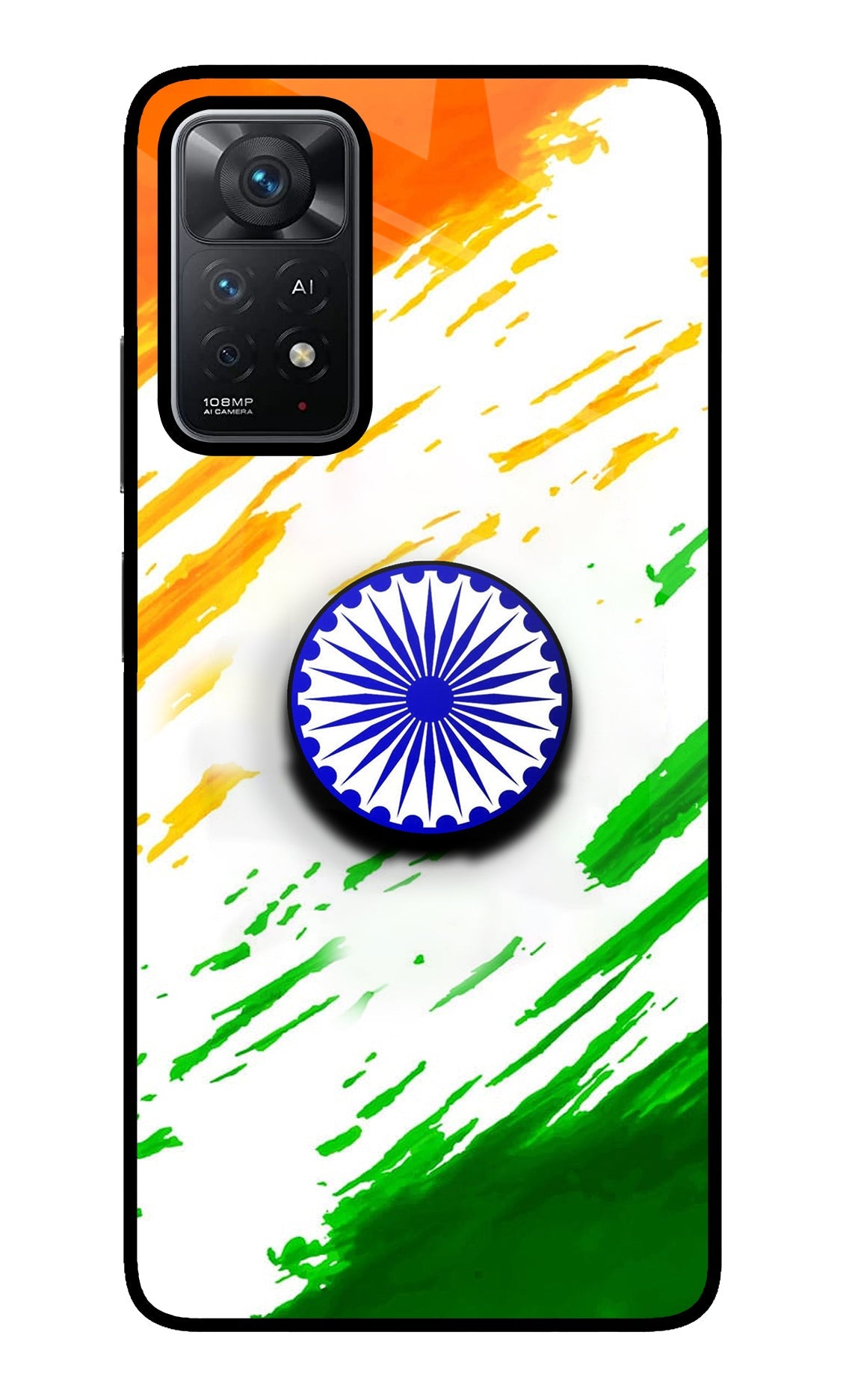 Indian Flag Ashoka Chakra Redmi Note 11 Pro+ 5G Pop Case