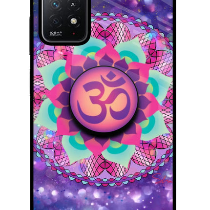 Om Purple Redmi Note 11 Pro+ 5G Pop Case by Casekaro
