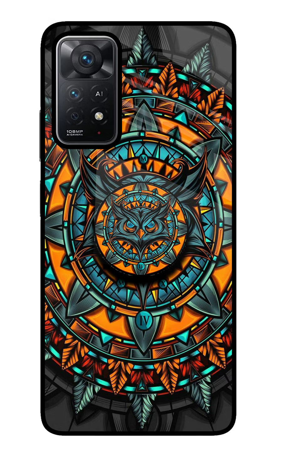 Angry Owl Redmi Note 11 Pro+ 5G Pop Case, Glass case