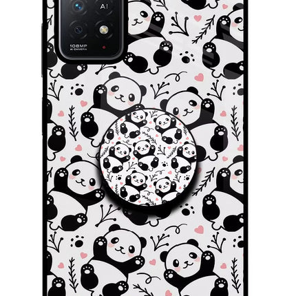 Cute Panda Redmi Note 11 Pro+ 5G Pop Case by Casekaro