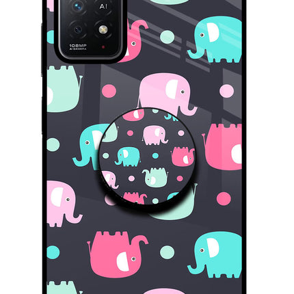 Baby Elephants Redmi Note 11 Pro+ 5G Pop Case by Casekaro