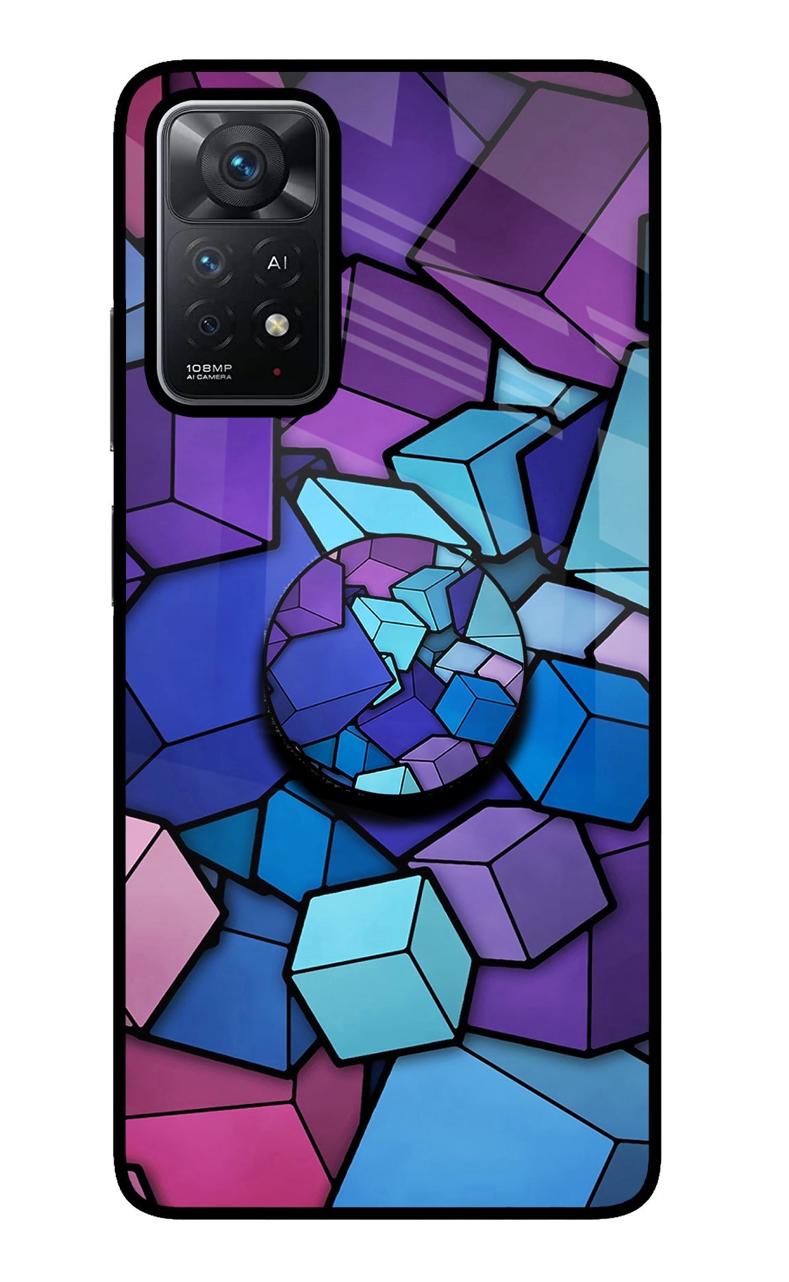 Cubic Abstract Redmi Note 11 Pro+ 5G Pop Case