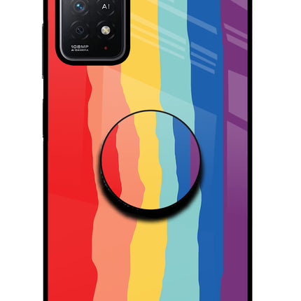 Rainbow Redmi Note 11 Pro+ 5G Pop Case by Casekaro