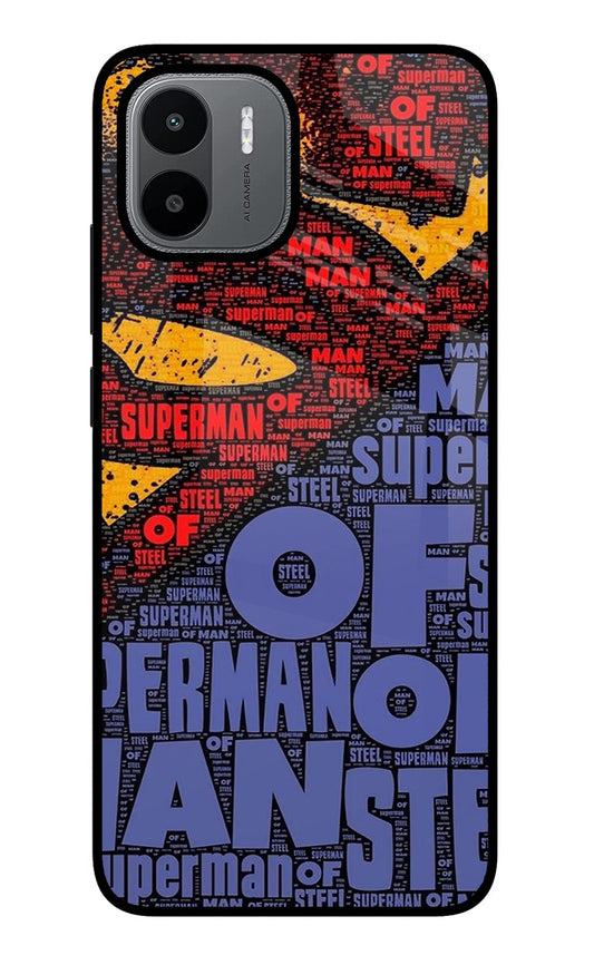 Superman Redmi A1/A2 Glass Case