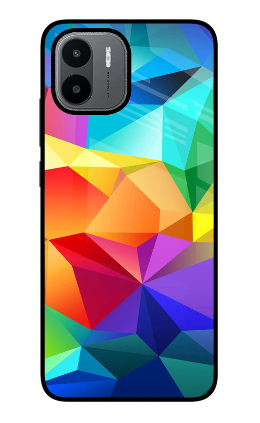 Abstract Pattern Redmi A1/A2 Glass Case