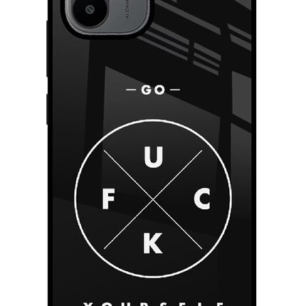 Go Fuck Yourself Redmi A1/A2 Glass Case