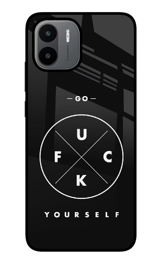 Go Fuck Yourself Redmi A1/A2 Glass Case