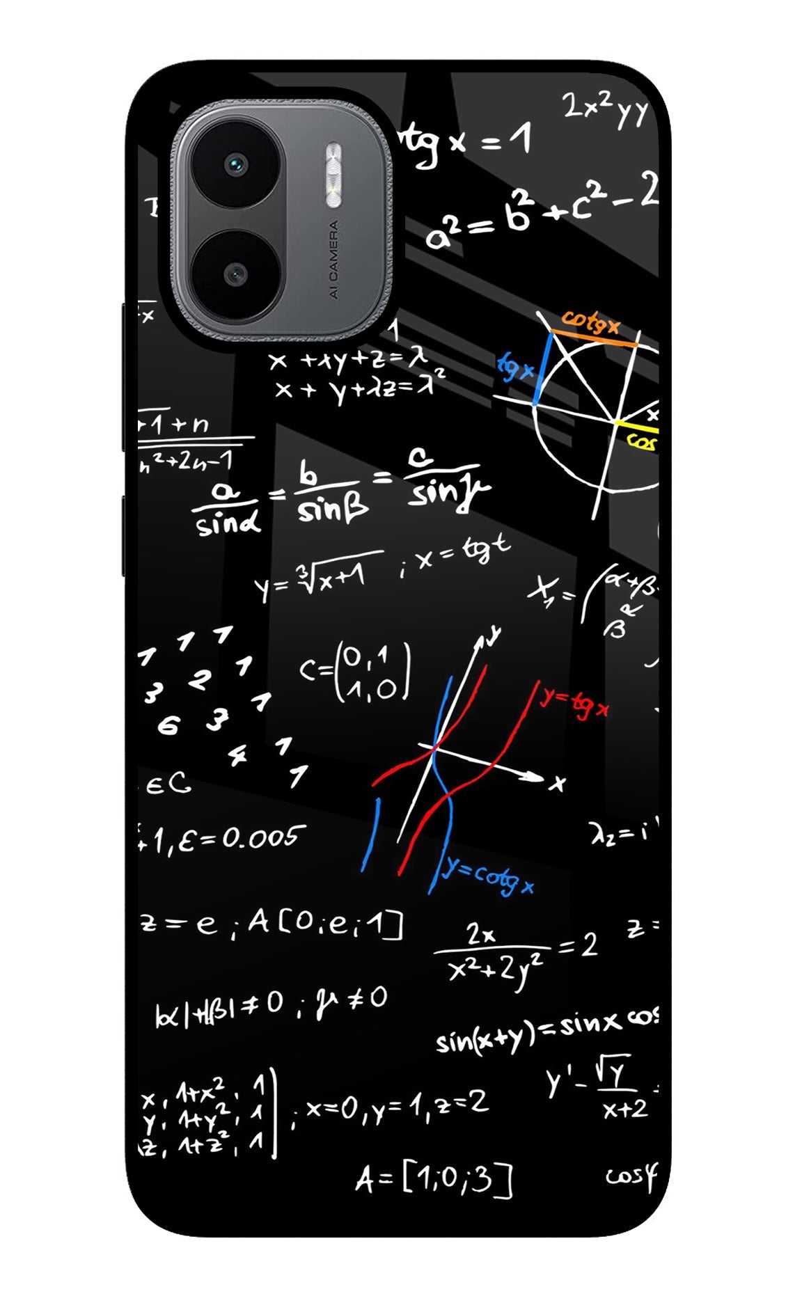 Mathematics Formula Redmi A1/A2 Back Cover