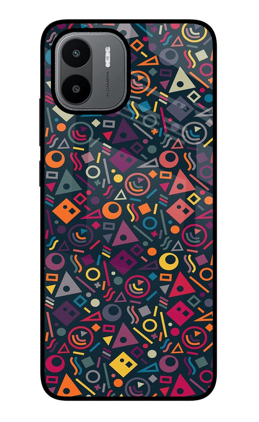 Geometric Abstract Redmi A1/A2 Glass Case