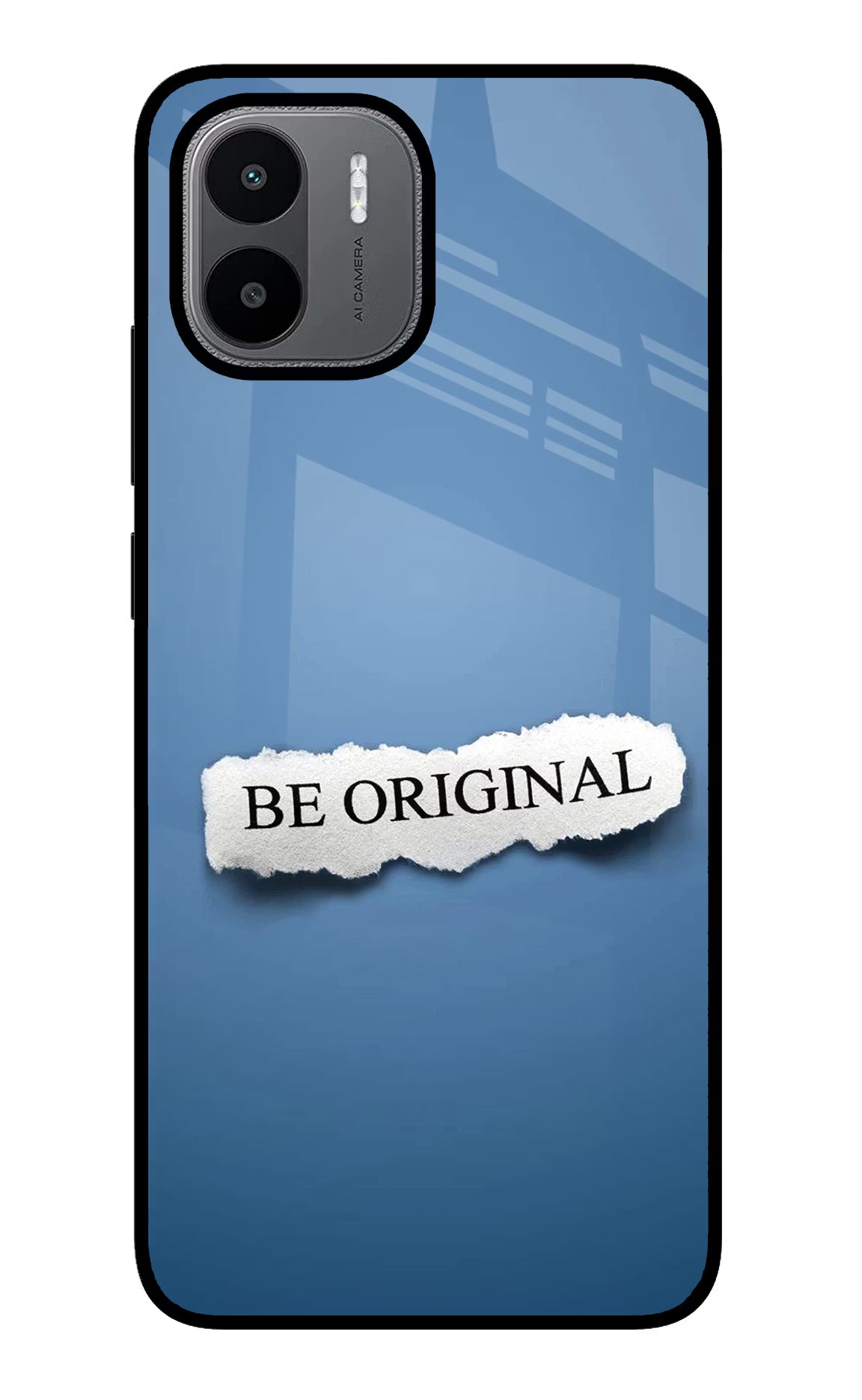 Be Original Redmi A1/A2 Glass Case Back Cover by Casekaro