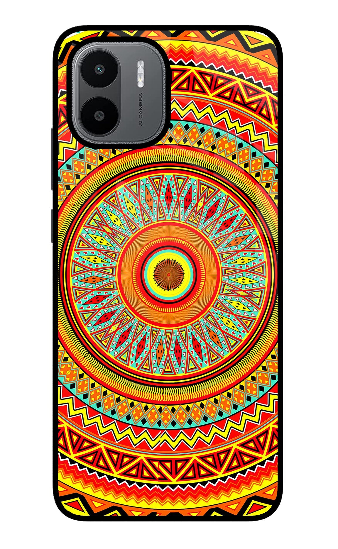 Mandala Pattern Redmi A1/A2 Back Cover