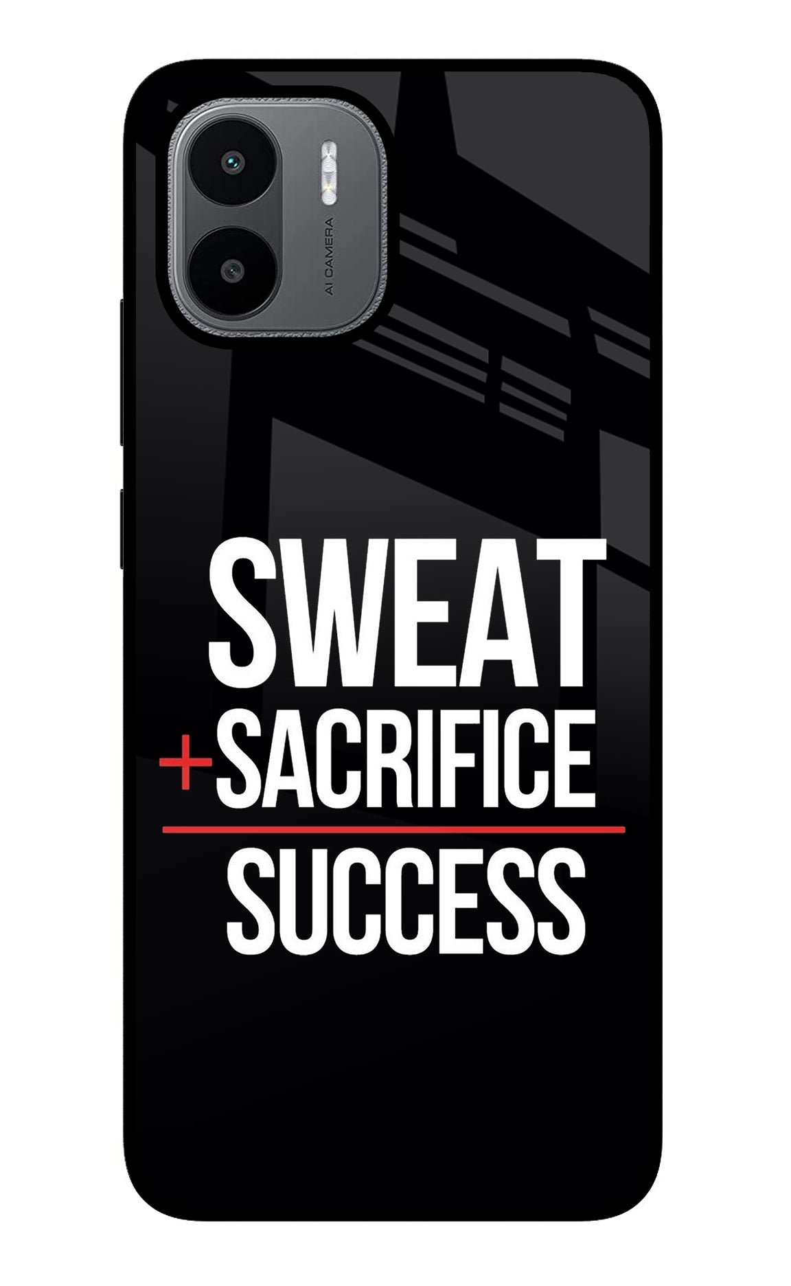 Sweat Sacrifice Success Redmi A1/A2 Back Cover