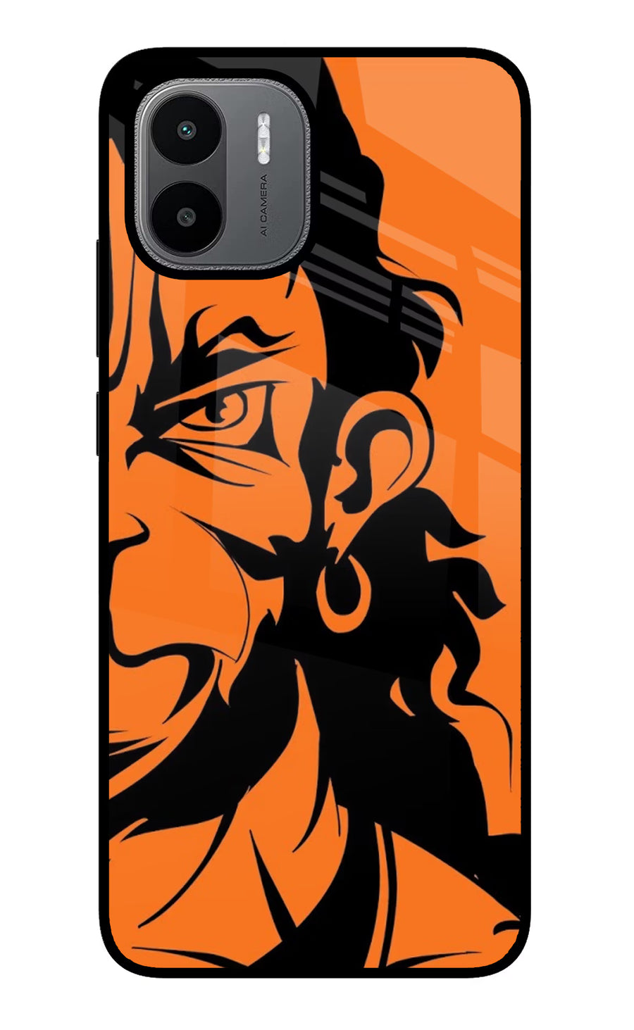 Hanuman Redmi A1/A2 Back Cover, Glass case