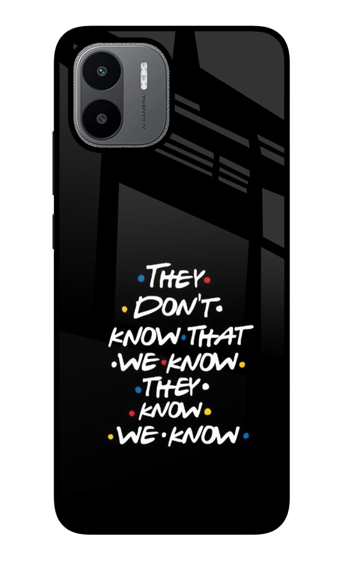 FRIENDS Dialogue Redmi A1/A2 Back Cover