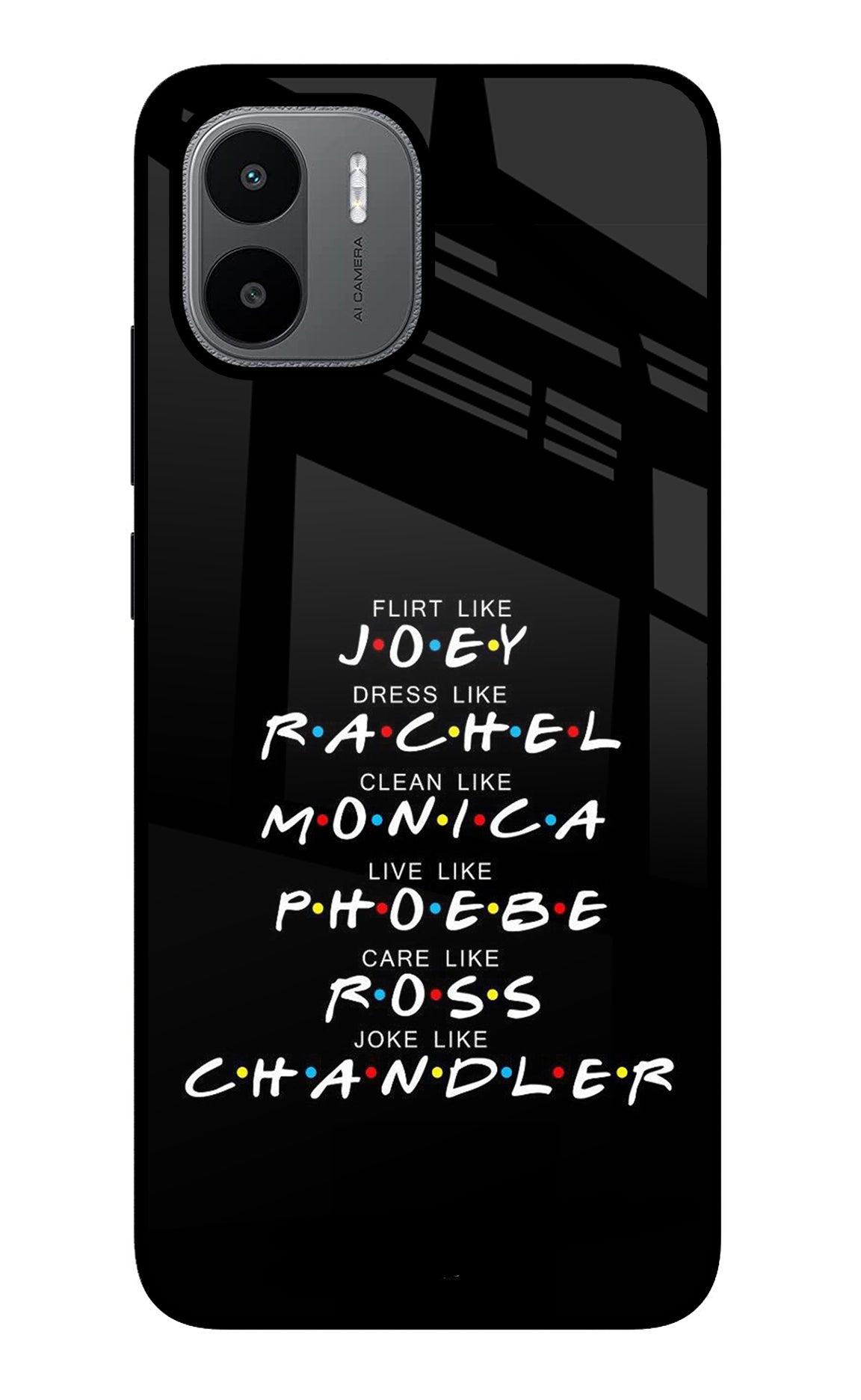 FRIENDS Character Redmi A1/A2 Back Cover